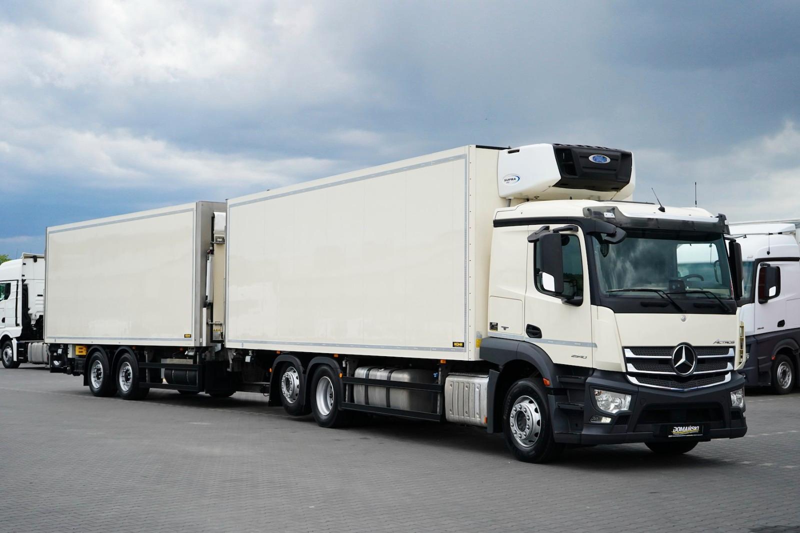 Mercedes-Benz ACTROS / 2540 / ACC / E 6 / ZESTAW PRZEJAZDOWY /