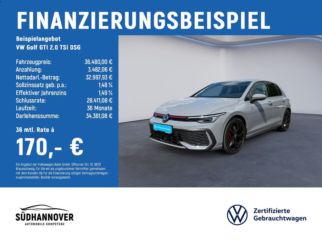 Golf GTI 2.0 TSI DSG AHK+NAVI+RearView+HuD+SHZ