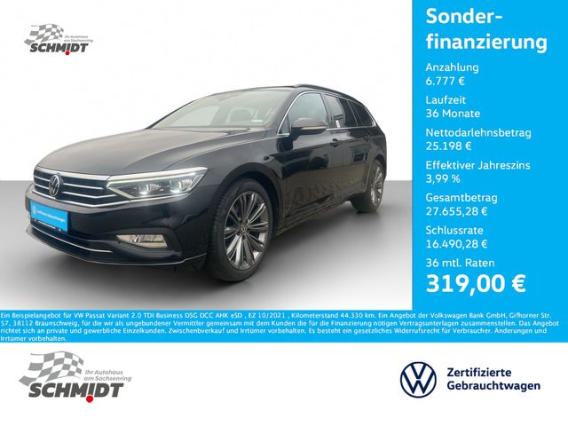 Volkswagen Passat Variant 2.0 TDI Business DSG DCC AHK eSD