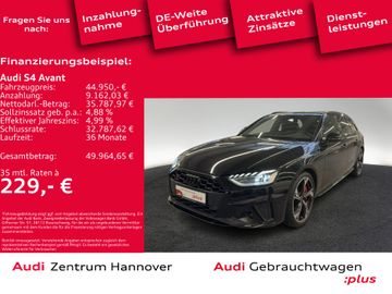 Audi Leasingangebot: Audi S4 Avant 3.0 TDI quattro Matrix Pano B&O Kamera