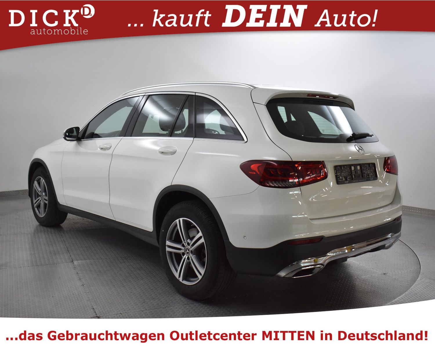 MERCEDES-BENZ GLC 200d 4M Exclusive LEDER+KAM+AHK+NAV+LED+18" - Image 8