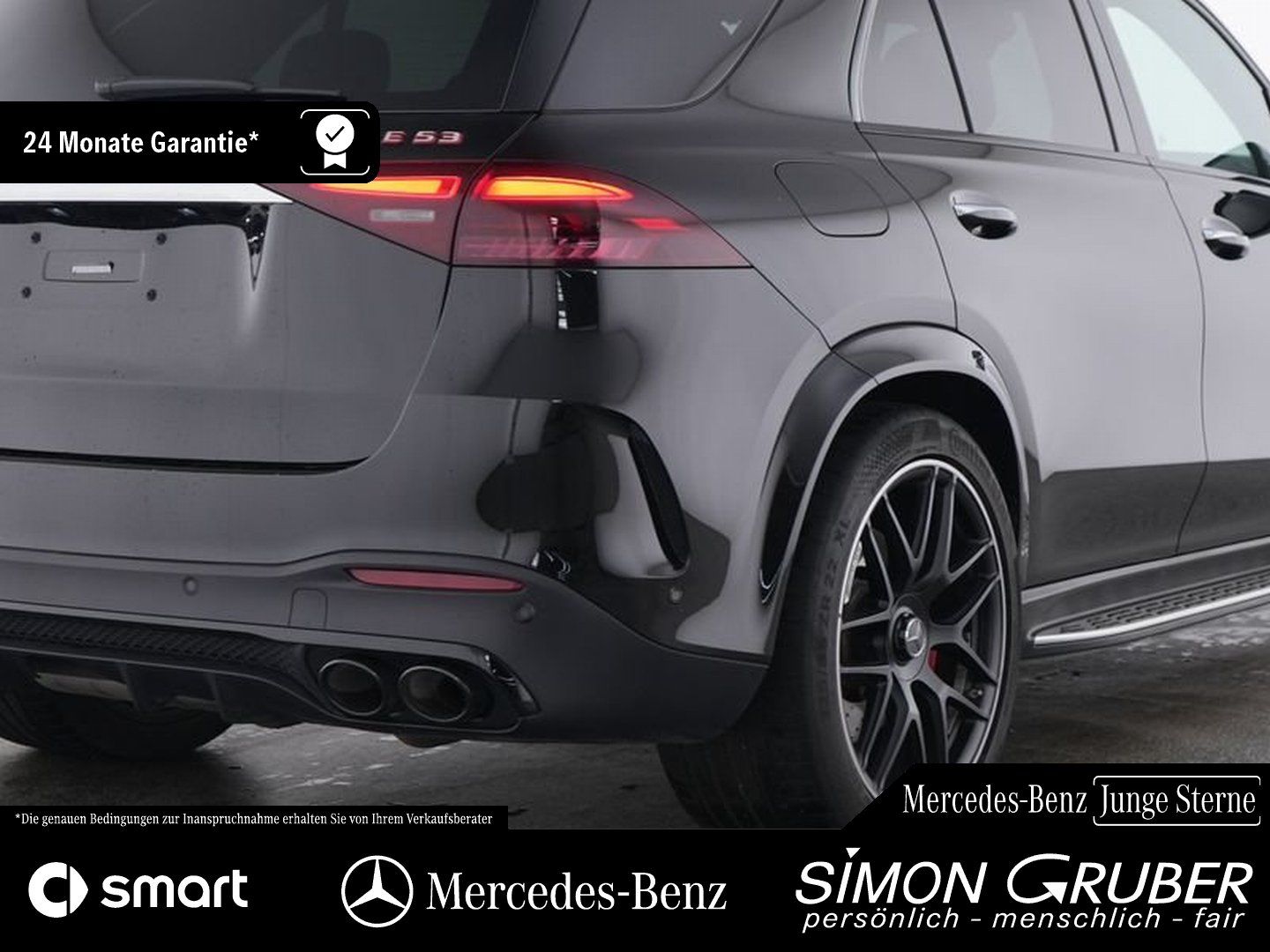 Fahrzeugabbildung Mercedes-Benz GLE 53 Hybrid 4M AMG Premium+ Night Nappa 22Zoll