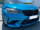 BMW M2 Competition / Deutsch / Unfallfrei / Garantie - mit Benzin-Antrieb: Coupe, Blau, Garantie