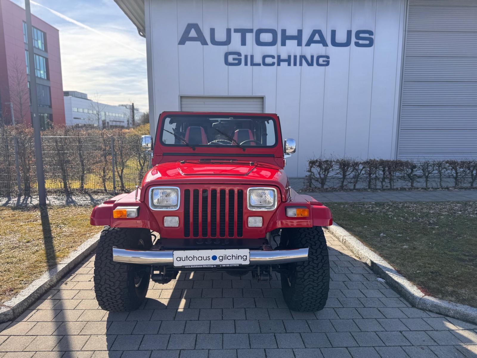Jeep Wrangler 4.0 Automatik*Klima*Halbtüren*ROSTFREI
