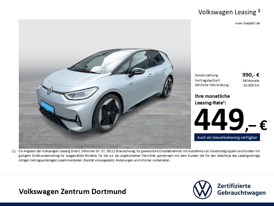 Volkswagen ID.3 GTX WÄRMEPUMPE PANO HARMAN KARDON 360°CAM foto 5