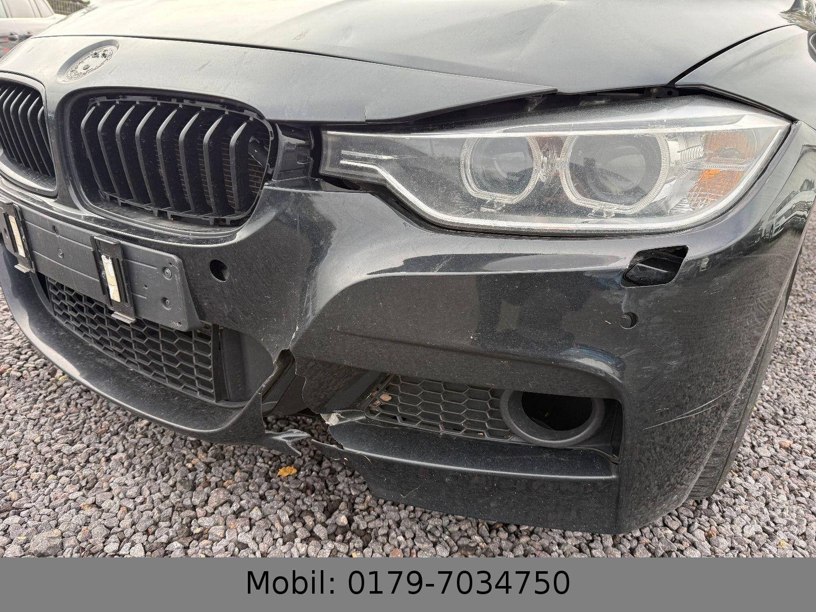 BMW 320 2015 — rear view