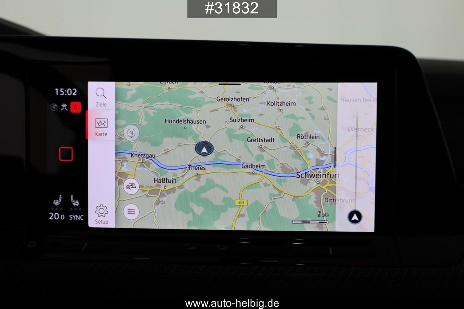 Volkswagen Golf VIII Lim. 1.5 eTSI R-Line #Black#AHK#18Zoll, миниатюра 22