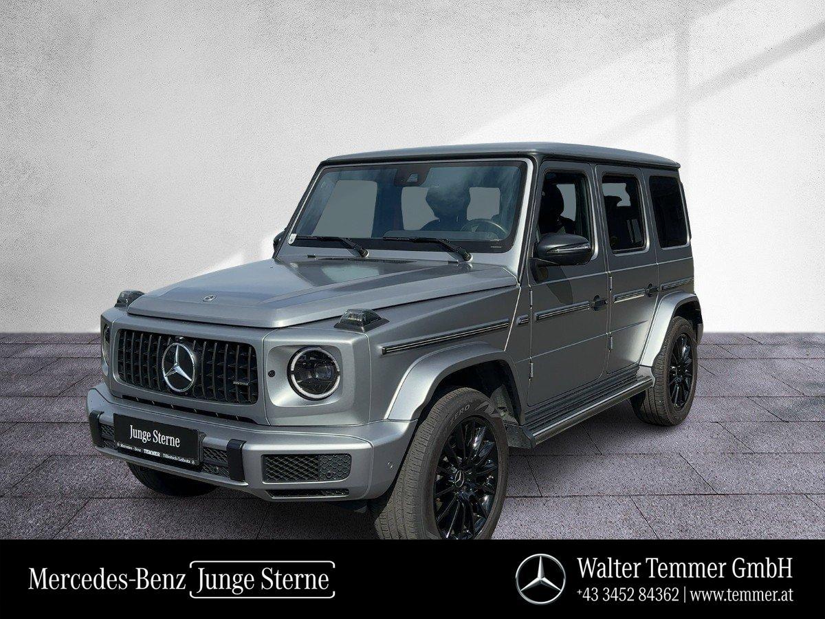Mercedes-Benz G 400 d AMG-Line Platin Magno Stdhzg Burm AHK