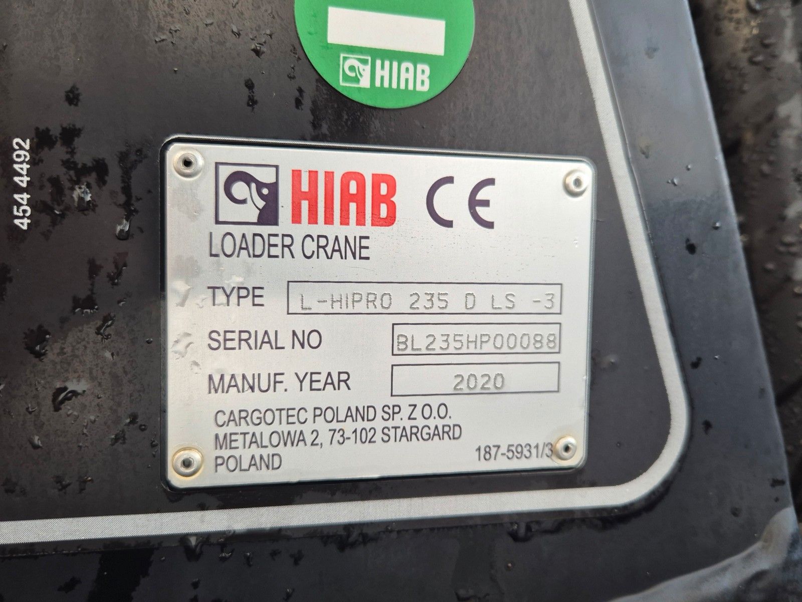 Fahrzeugabbildung Mercedes-Benz Actros 2545 L 6x2 Hiab L-HIPRO 235 DLS-3