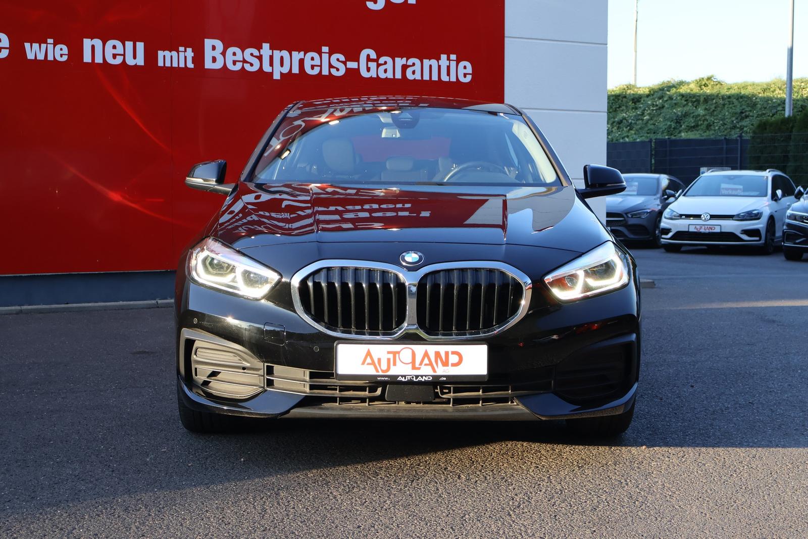 BMW 118 i Advantage LED Navi Sitzheizung Tempomat DAB, миниатюра 7