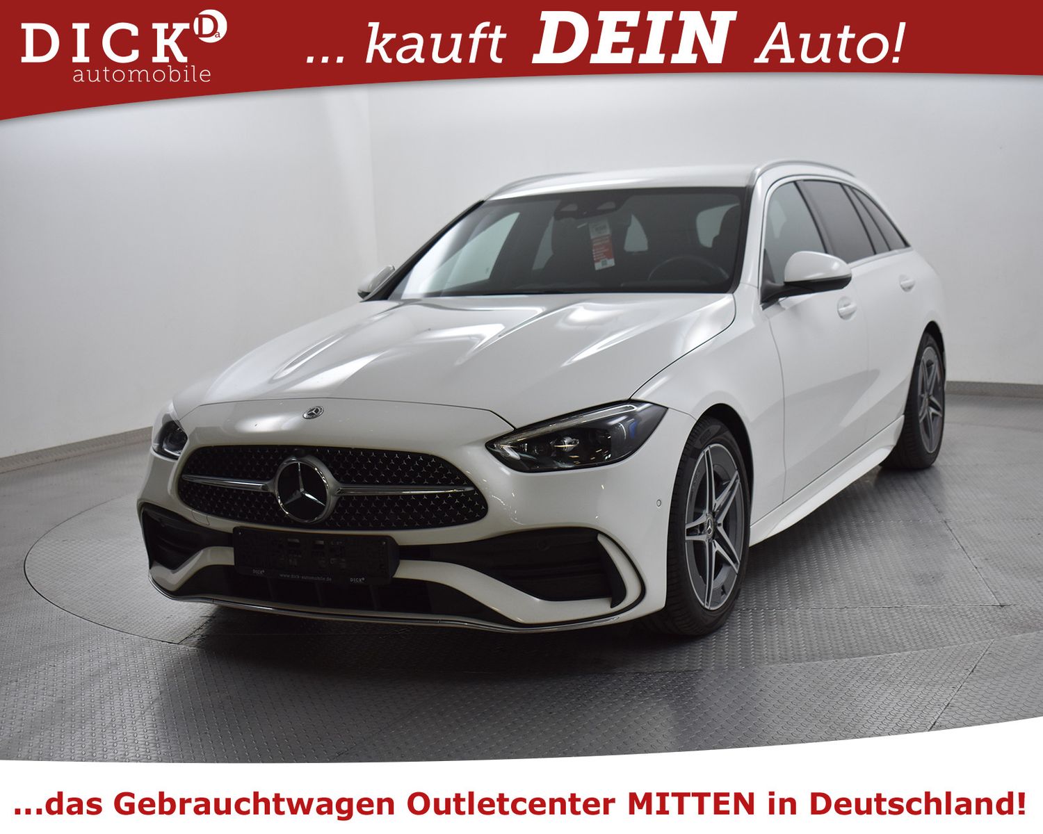 MERCEDES-BENZ C220d T 9G 2X AMG Line WIDESC+KAMER+LED+AHK+ACC+ - Image 4