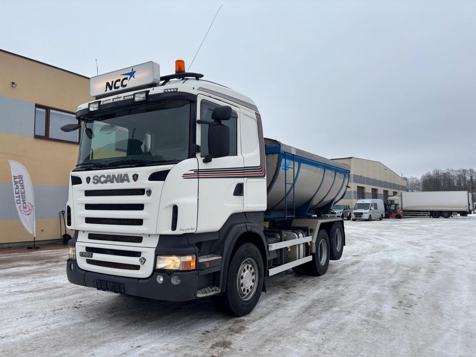 Scania R560 6x2 EURO4 + ASFALT TIPPER + RETARDER