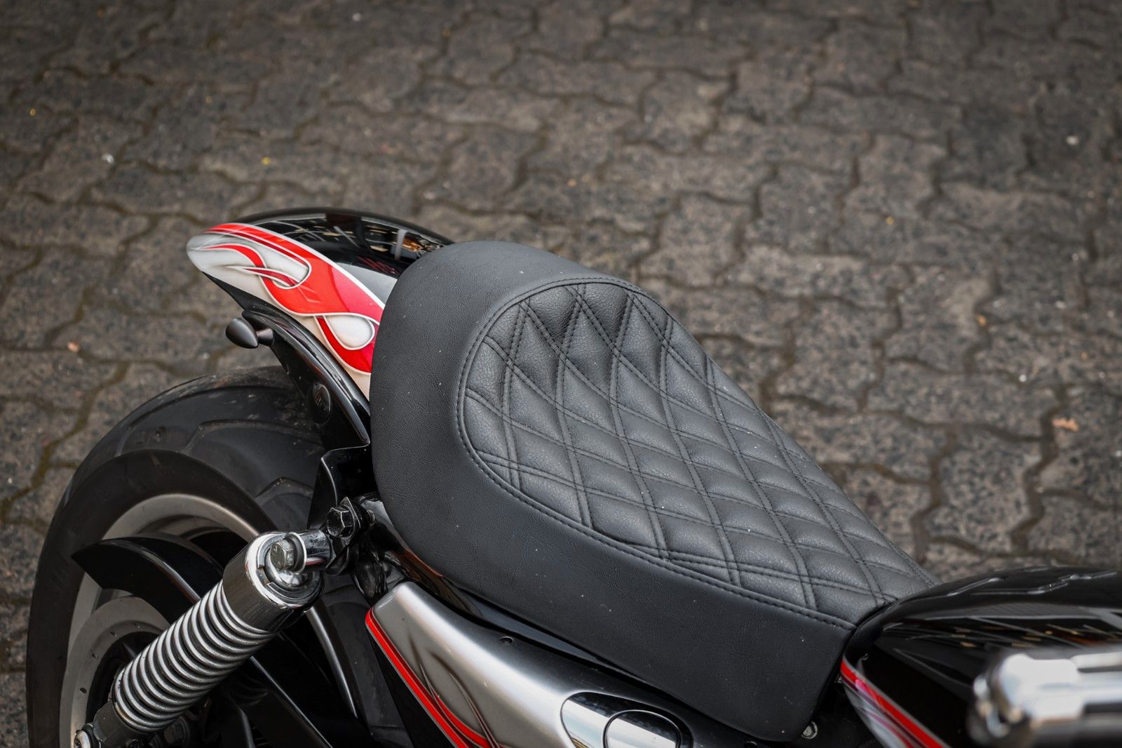 Fahrzeugabbildung Harley-Davidson XL1200L Cafe Racer Umbau -BSL 200er  Heckumbau--