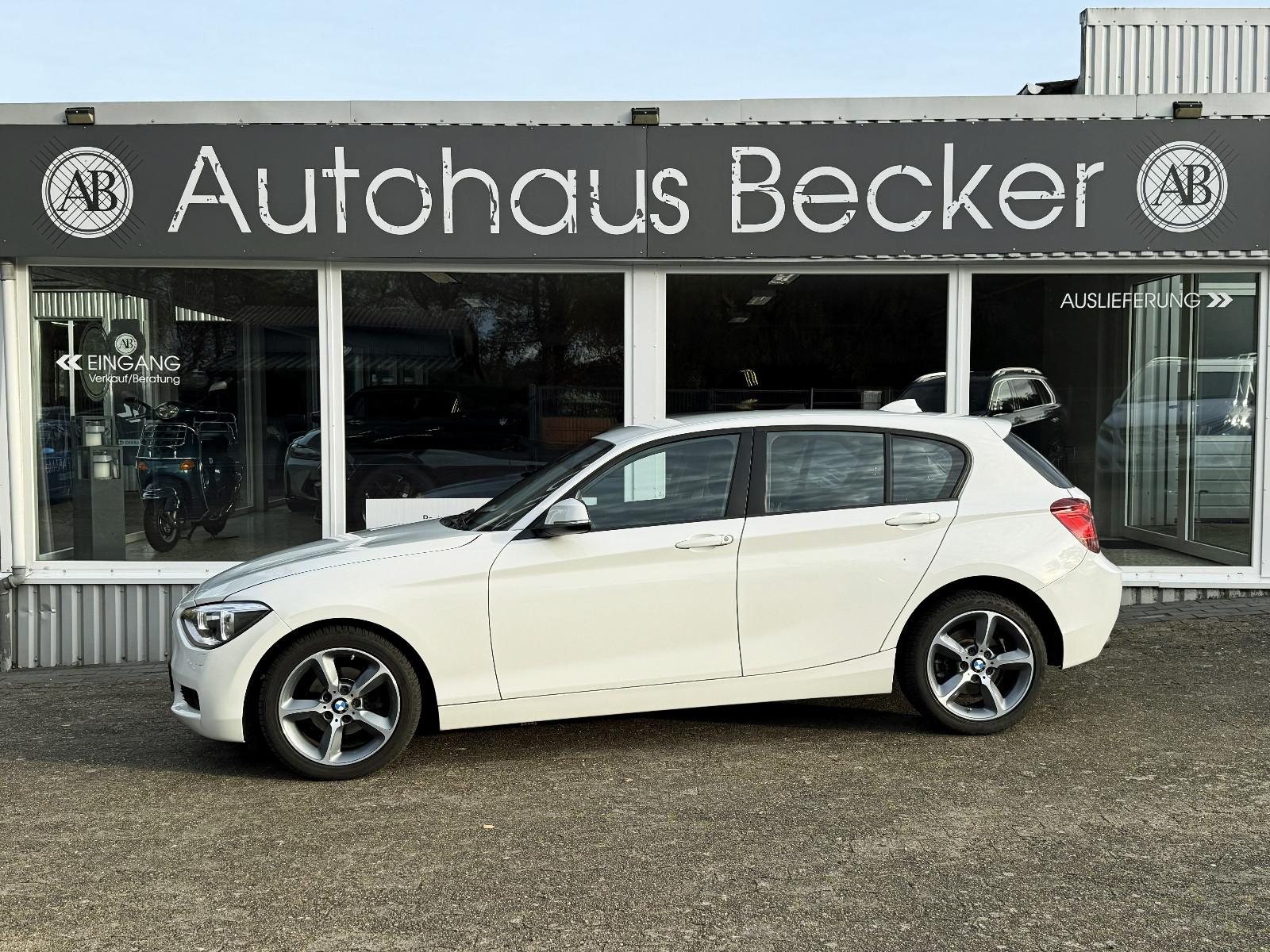 BMW 118 d+BI-XENON+SITZH.+PDC+ALLWETTERREIFEN+NAVI+