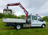Ford Transit  Pritsche Ladekran Fassi  - Ladekran