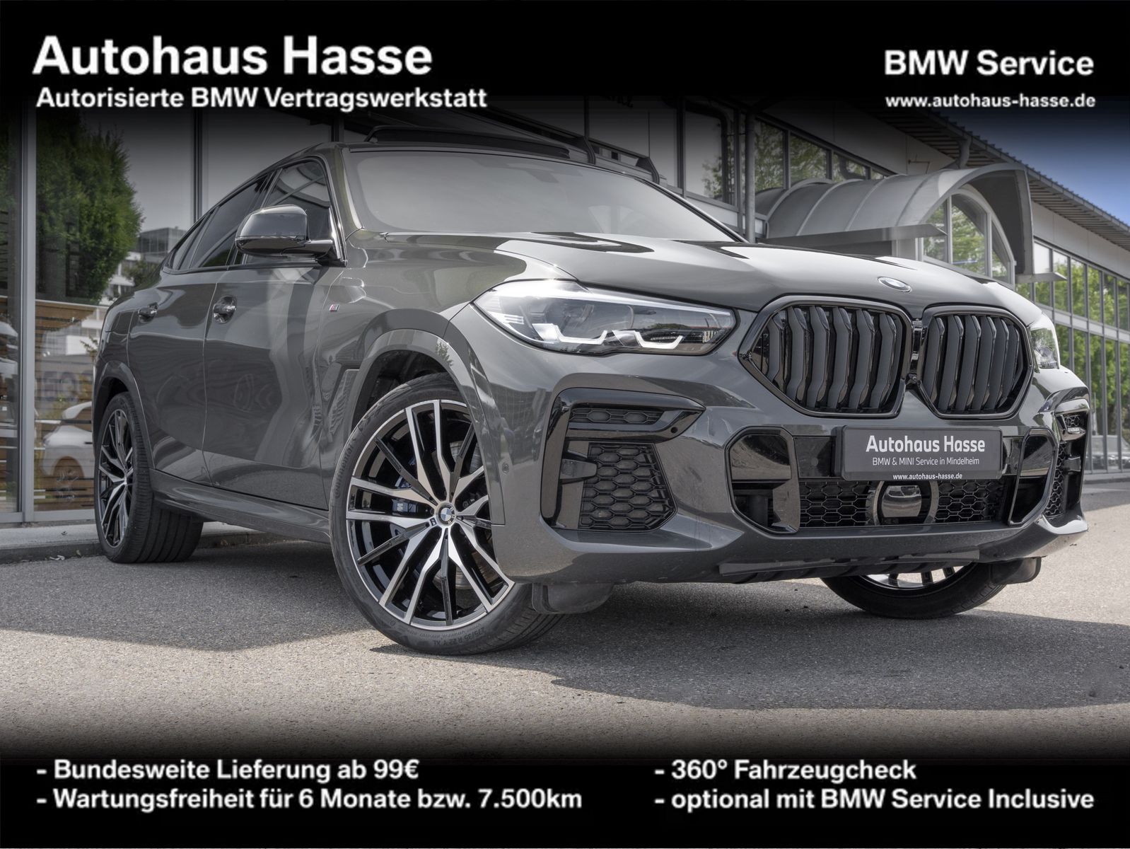 BMW X6 xDrive40d M-Sport 22Z LUFTFED SITZLÜFT AKTIVL
