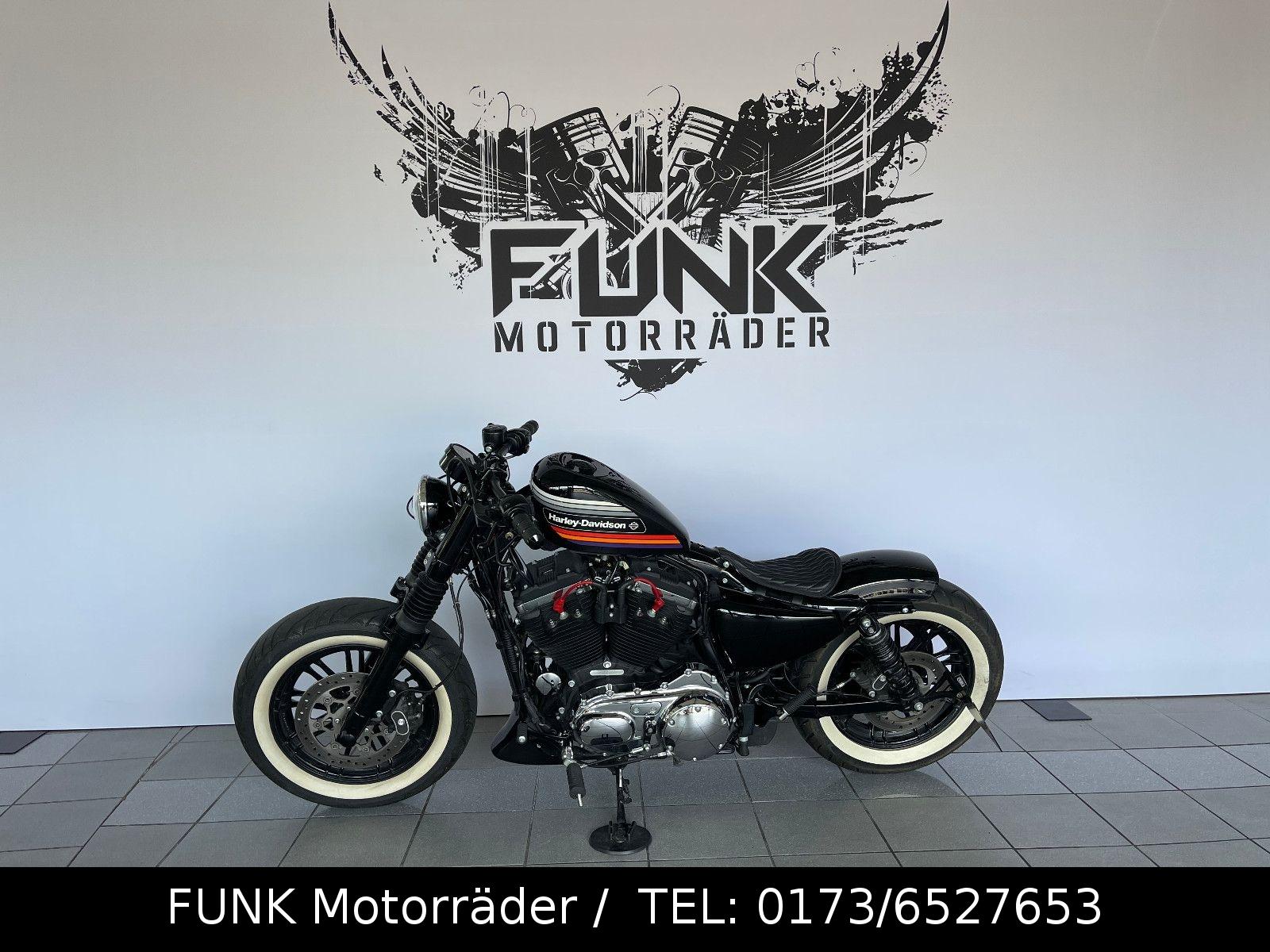 Harley-Davidson XL 1200 X FORTY EIGHT 48 UMBAU JEKILL KLAPPE