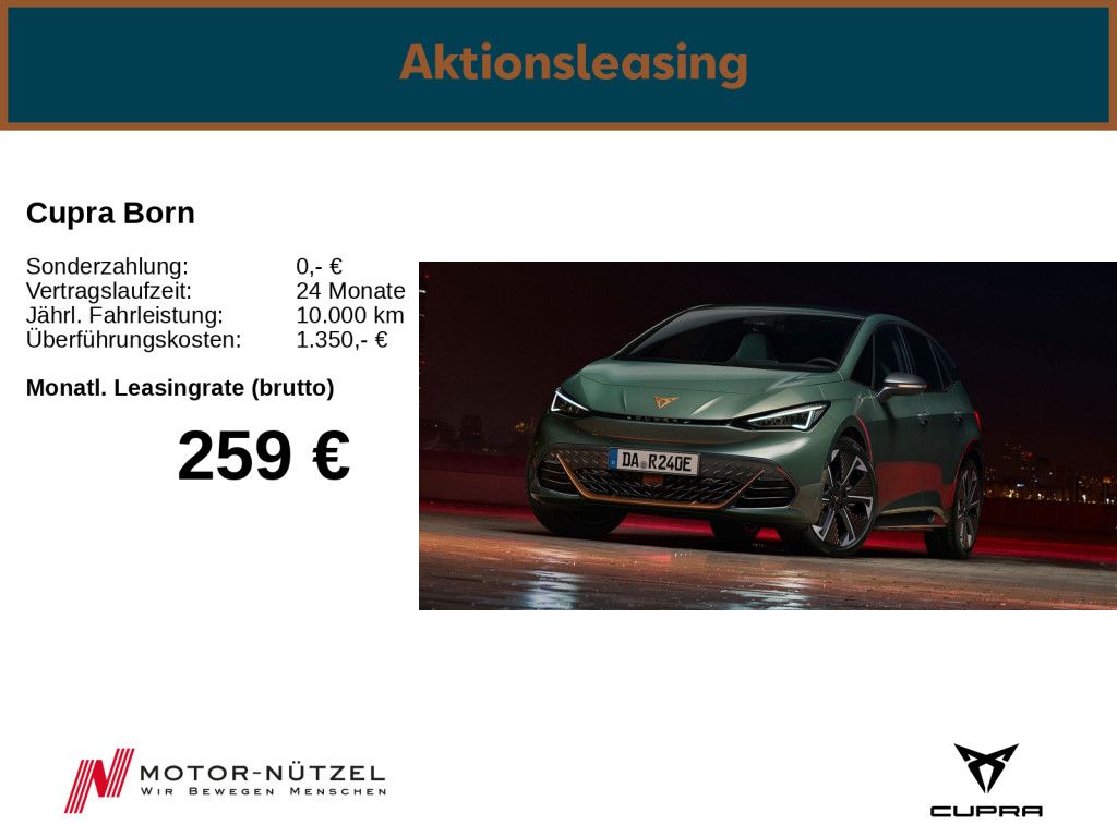 Cupra Born VZ 326PS *NEUBESTELLUNG BIS 30.11.*