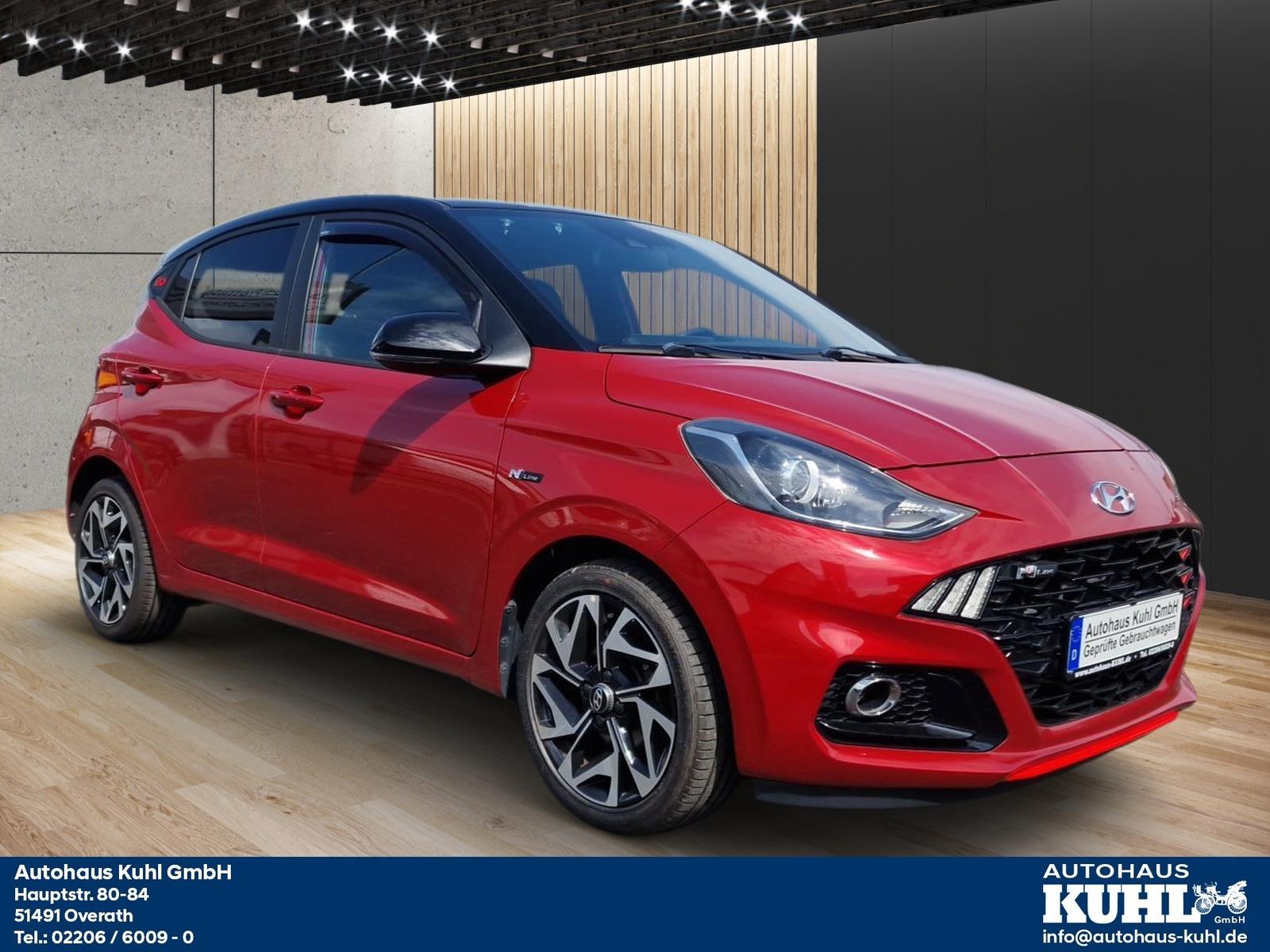 Hyundai i10 1.0 T-GDI N Line DL Navi+Cam+Klima+JBL Sound