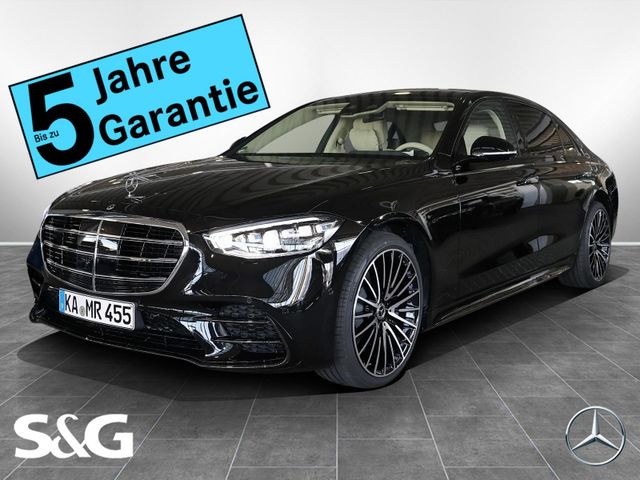 Mercedes-Benz S 450 d 4M lang AMG Leder Grau+360°+DIG-LED+Pano