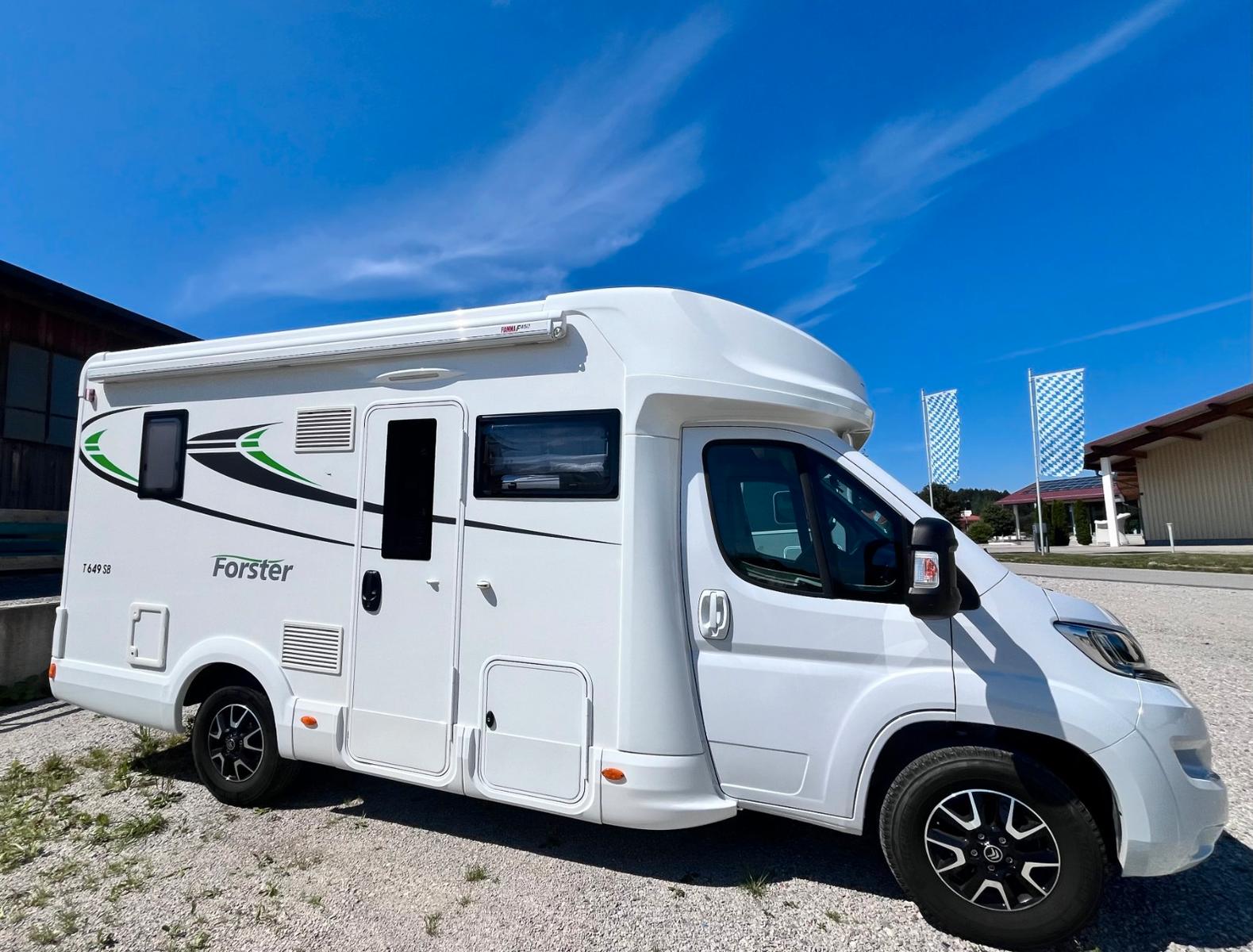 Forster T 649 SB, Hubbett, Markise, Navi, Radtr.