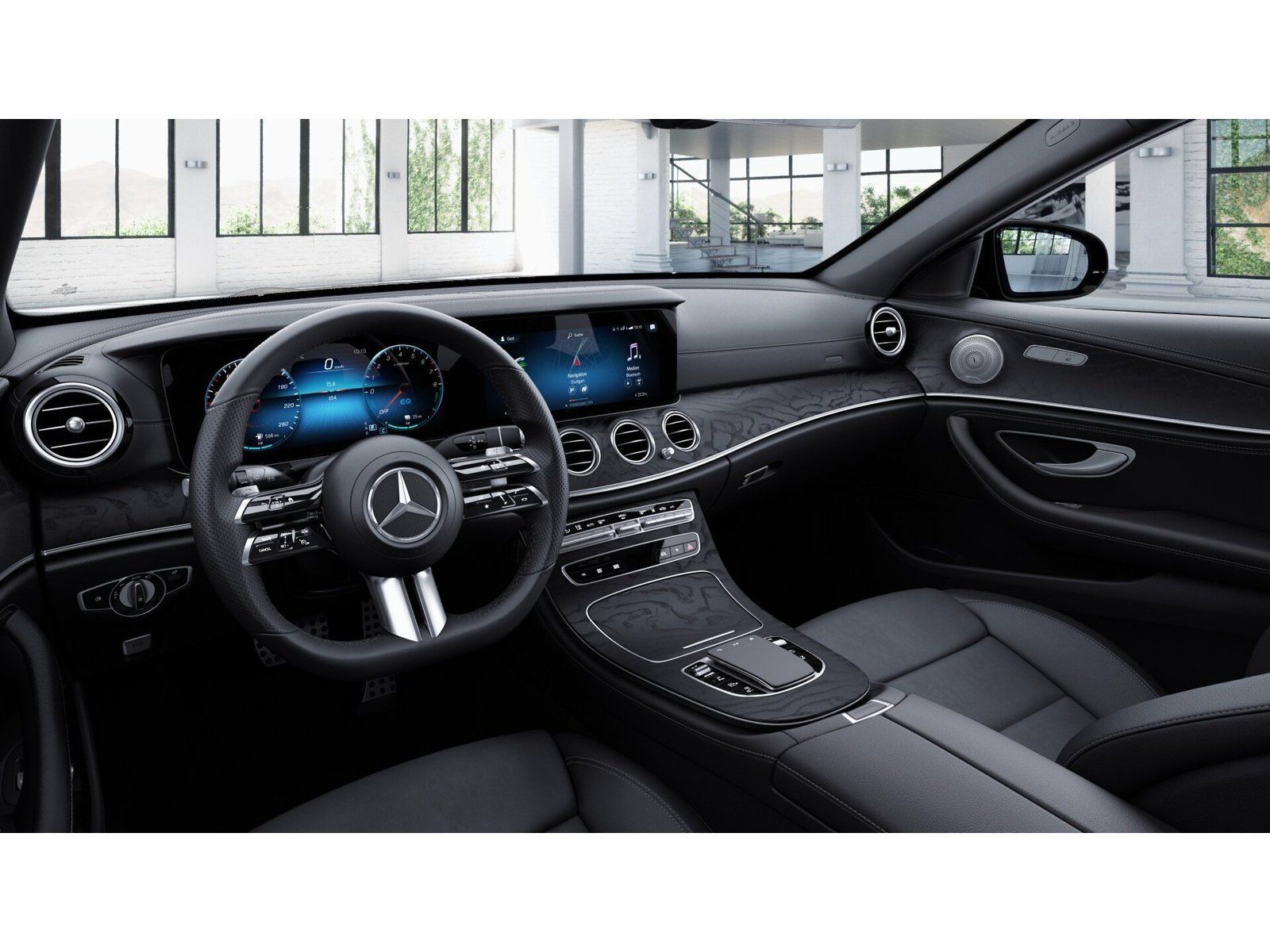 Fahrzeugabbildung Mercedes-Benz E300e T AMG Pao DISTRO Burm AHK KeyGo MLED Busin