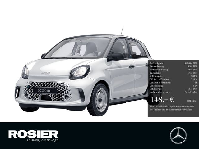 Smart EQ forfour DAB SHZ Klima Bluetooth Tempomat RDK