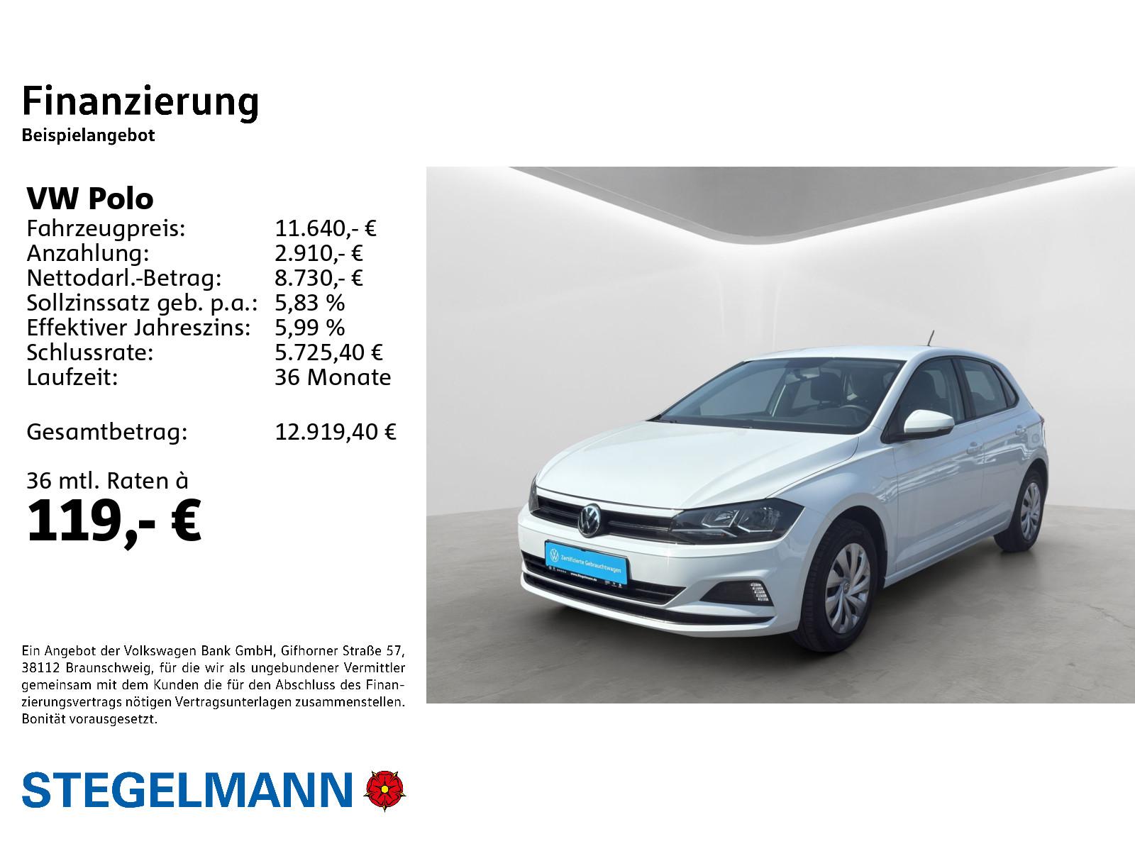 Volkswagen Polo VI 1.0 TSI Trend *Klima*Bluetooth*