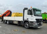 Mercedes-Benz Actros 2546 L 6x2  Pritsche Heckkran Palfinger P - Mercedes-Benz 2008 Actros