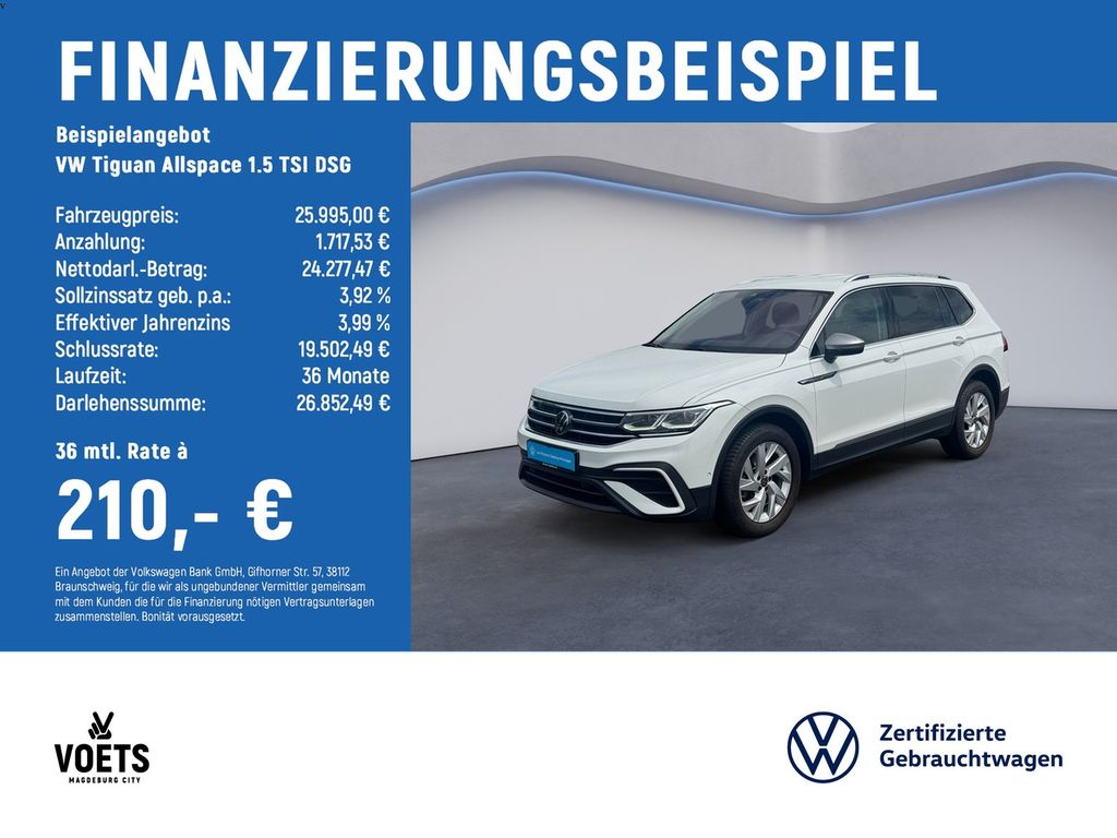 Volkswagen Tiguan Allspace 1.5 TSI DSG Life MATRIX-LED+NAVI
