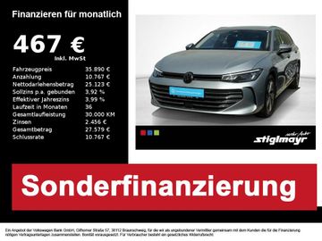 Volkswagen Leasingangebot: Volkswagen Passat Variant Business 1.5 eHybrid ACC+AHK+HUD+