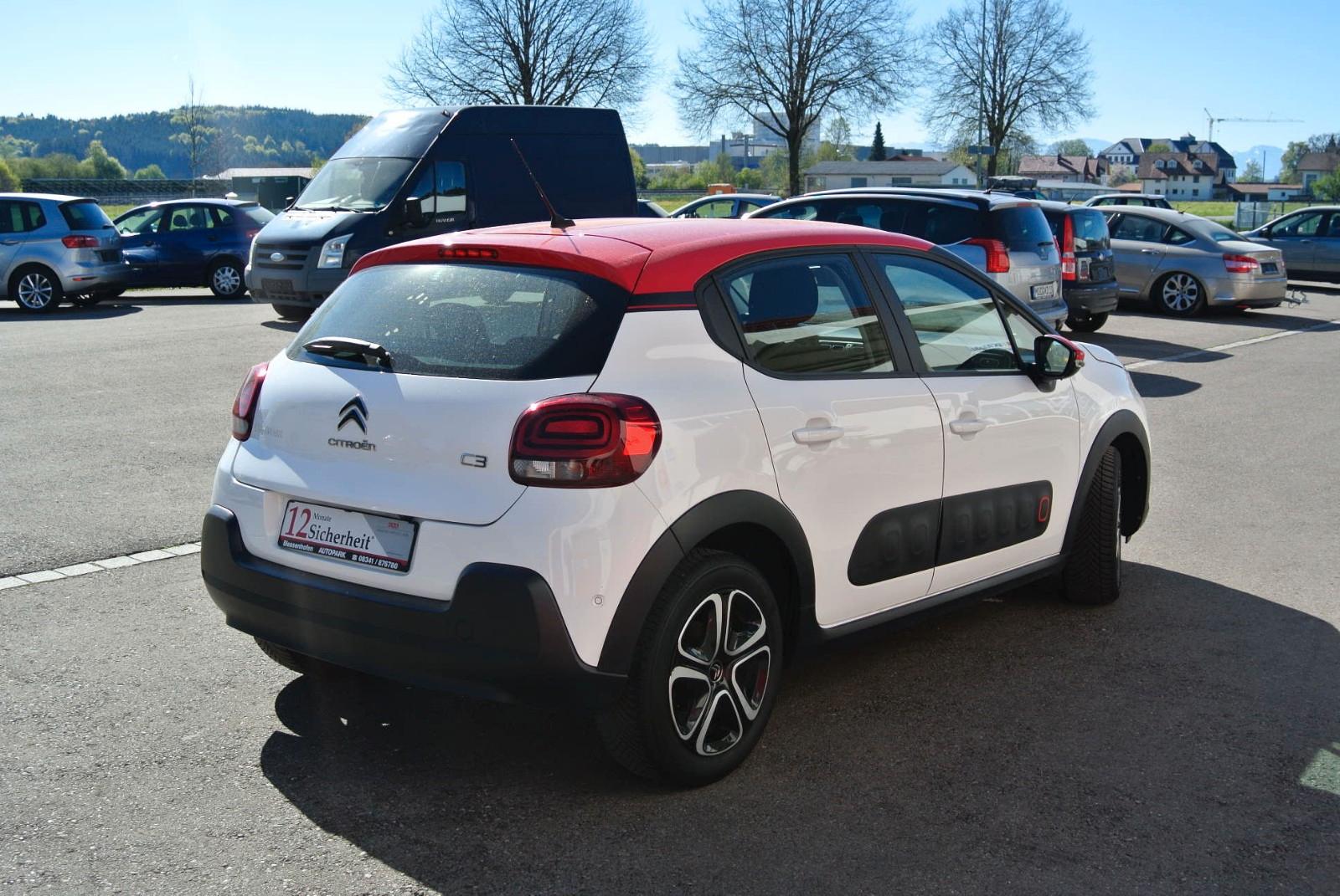Citroën C3 Shine 110 PS,Klima,Navy,Garantie,8 Reifen