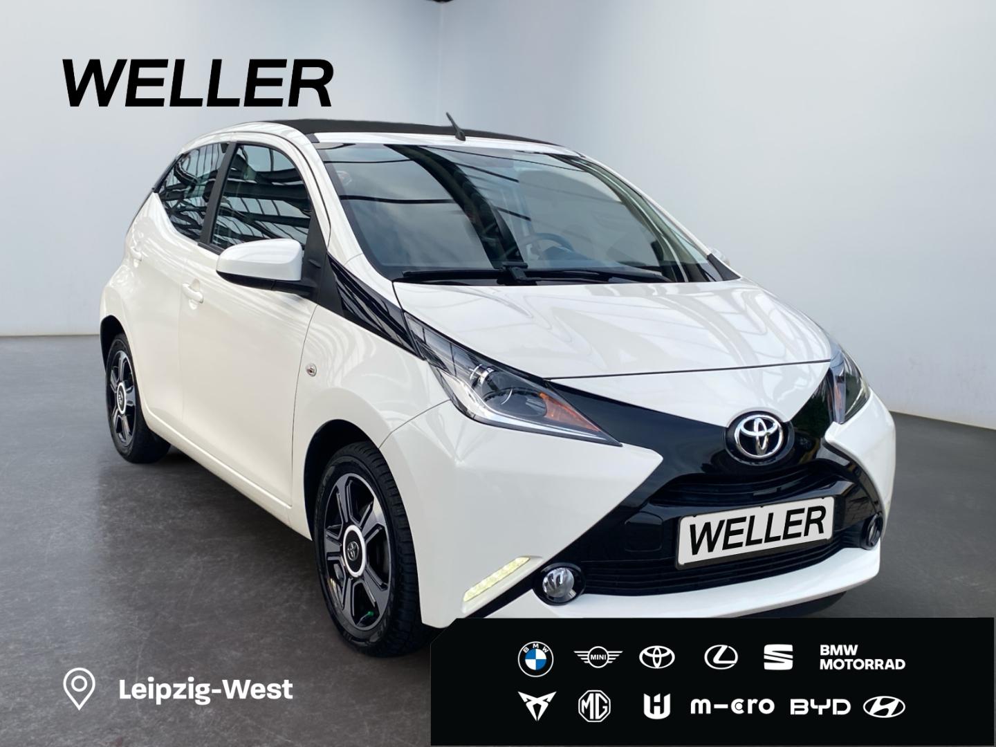 Toyota Aygo x-wave *Faltdach*Teilleder*Kamera*Klima*BT*