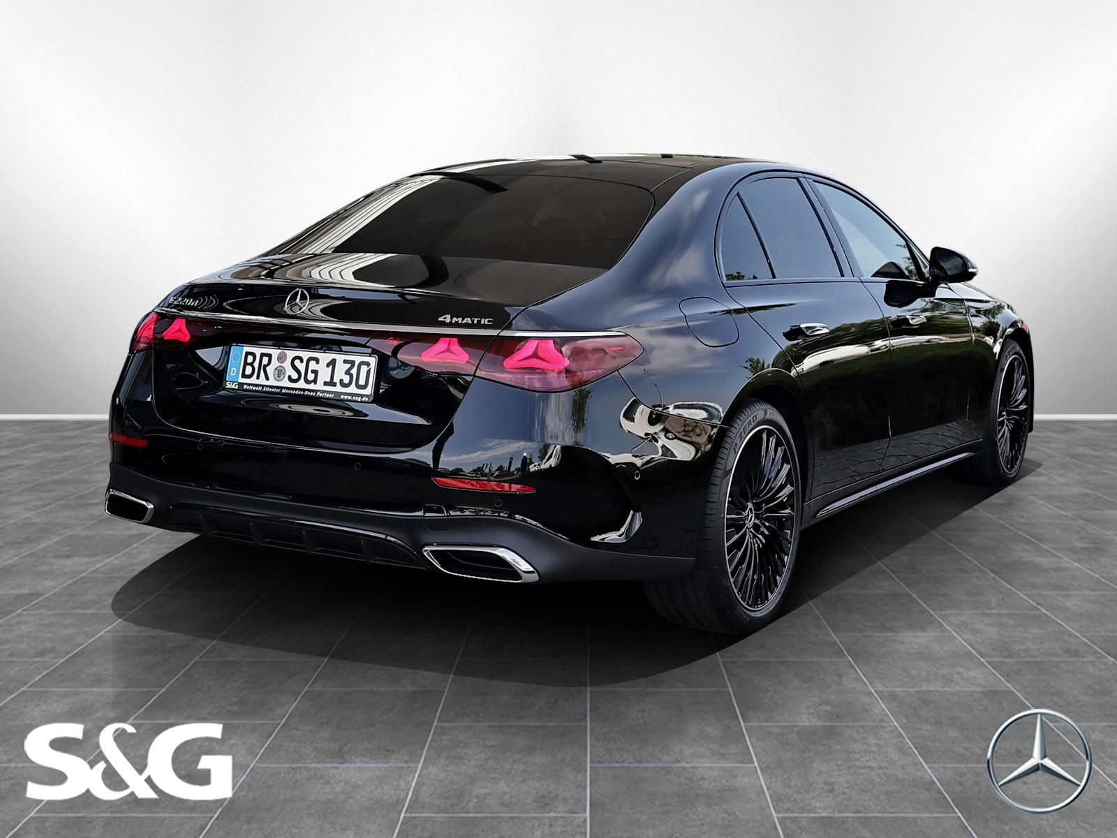 Mercedes-Benz E 220 d 4M AMG MBUX+DIG-LED+360°+AHK+Pano+Distro