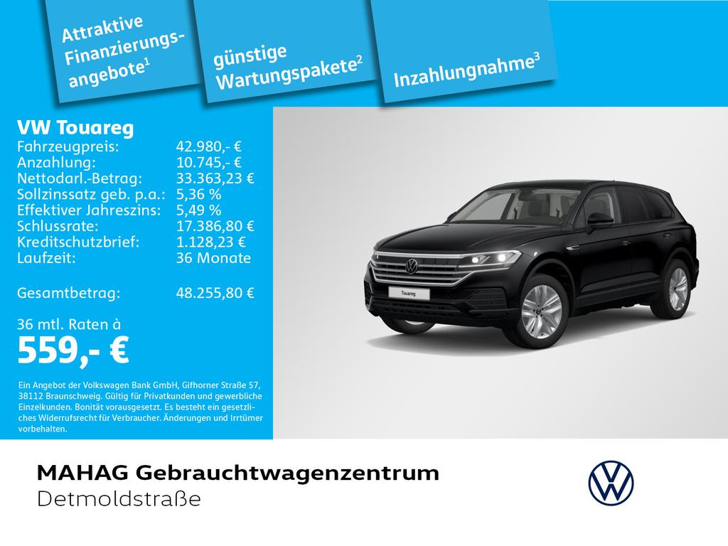 Volkswagen Touareg 4 Mot 30 TDI Leder LED Navi ParkAssist 2023