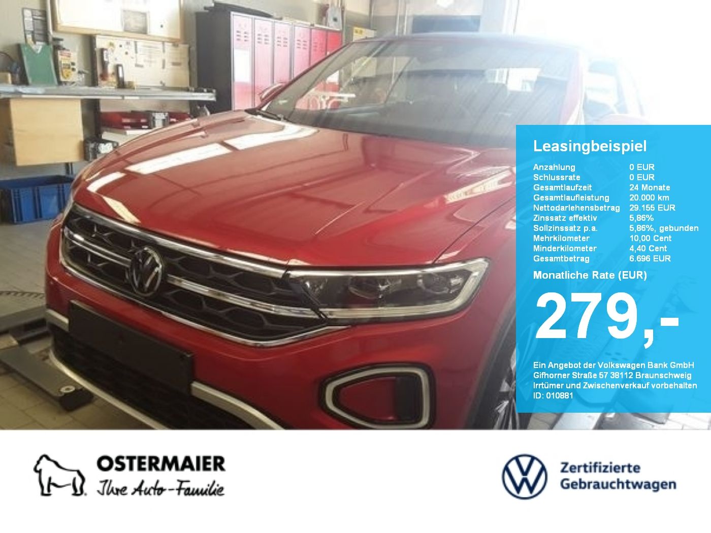 Volkswagen T-Roc Cabriolet MOVE 1.5TSI 150PS DSG ACC.5J-G.A