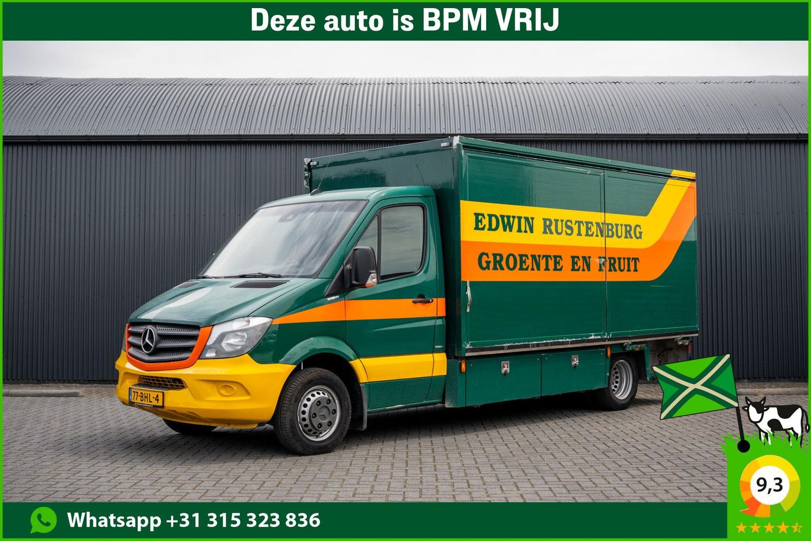 Mercedes-Benz Sprinter 516CDI | Bakwagen | EURO 6 | Huifzeil |