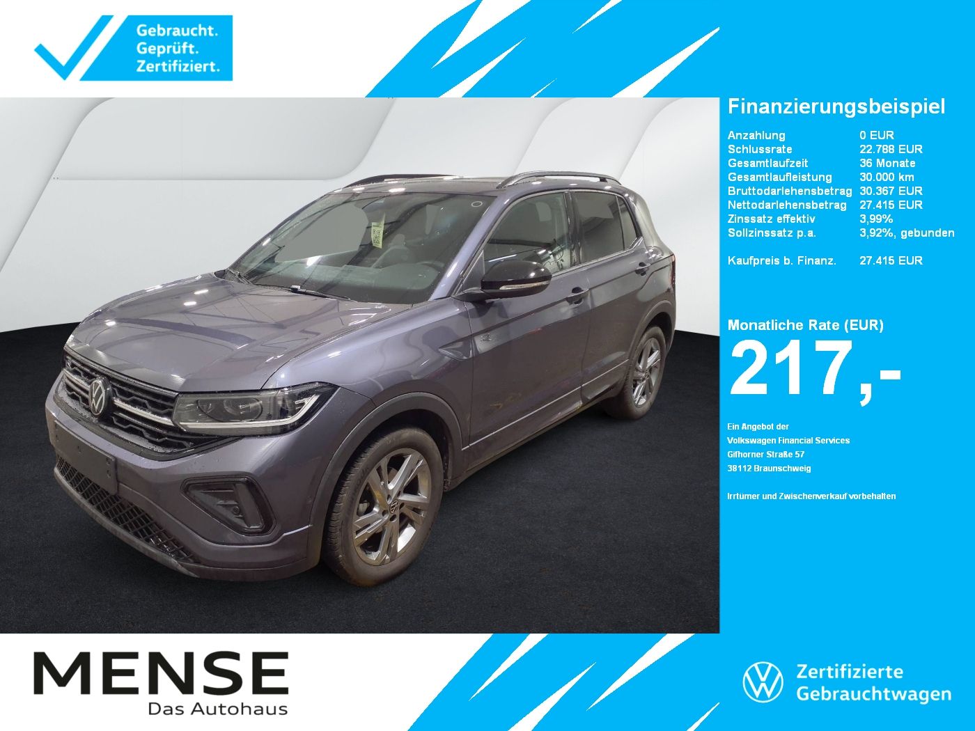 Volkswagen T-Cross 1.5 TSI DSG R-Line IQ.Light|Matrix|AHK