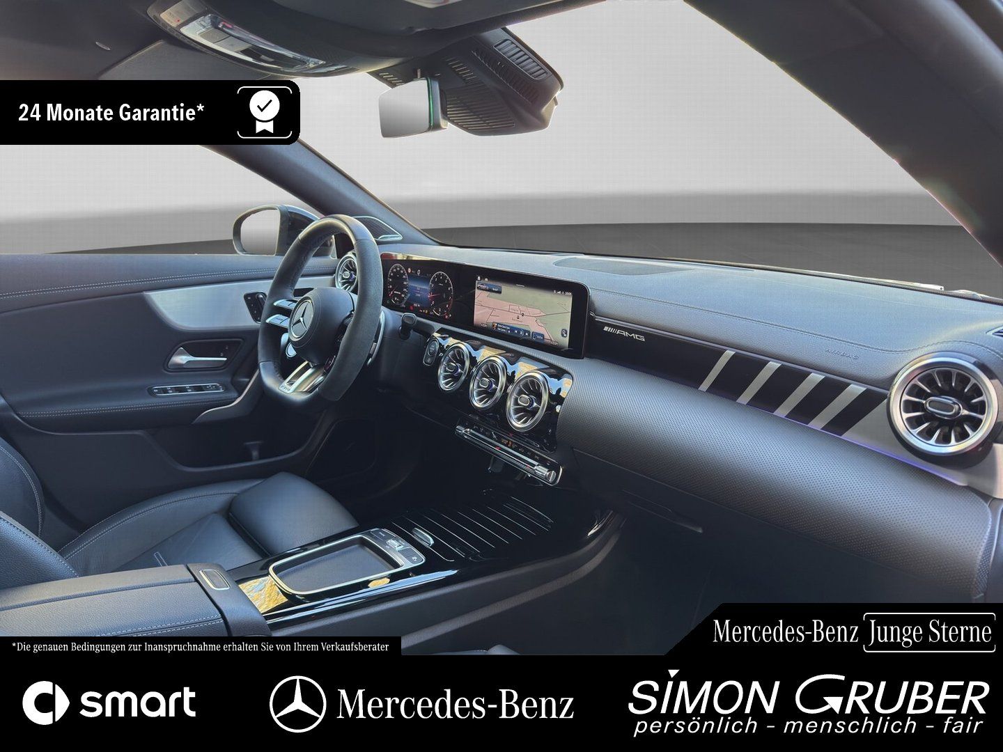 Fahrzeugabbildung Mercedes-Benz CLA 45 S Coupe AMG Night Pano HUD Burm Driver`s
