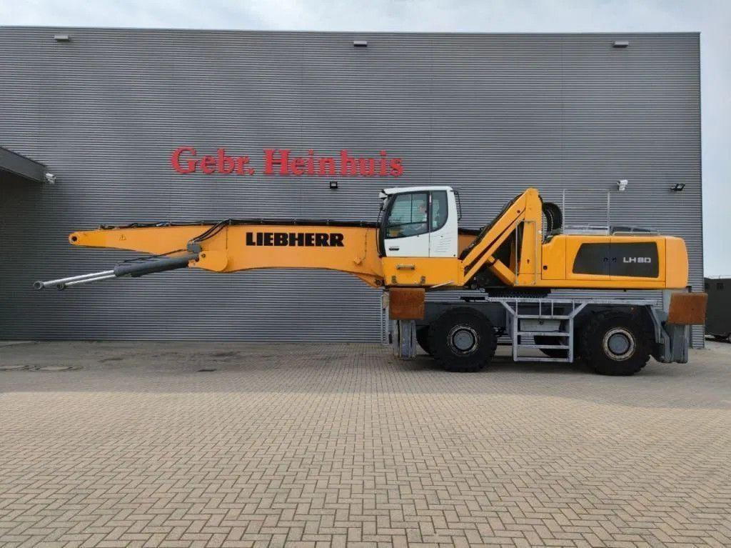 Liebherr LH 80 M Litronic Magnetfunction 21.5 meter Boom!