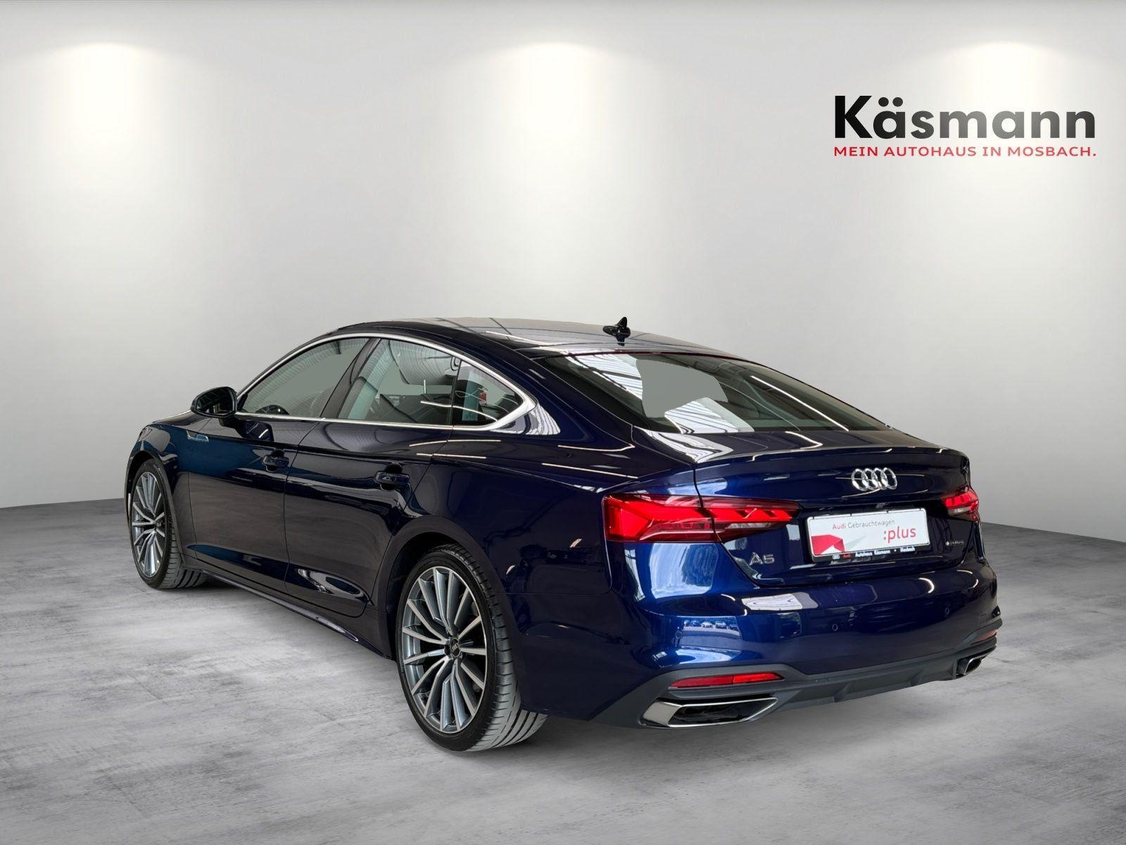 Audi A5 Sportback 40TDI qu AHK KAM ACC NAV DAB SHZ, миниатюра 5