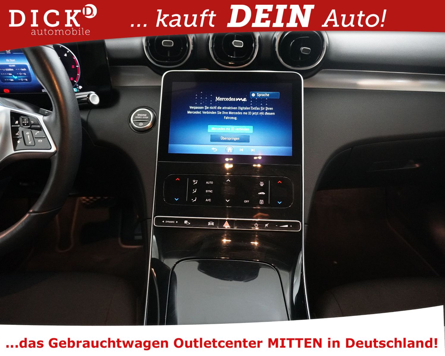 Fahrzeugabbildung Mercedes-Benz C 220d T 9G >NAVI+KAMERA+LED+ACC+SHZ+WIDESC+17"
