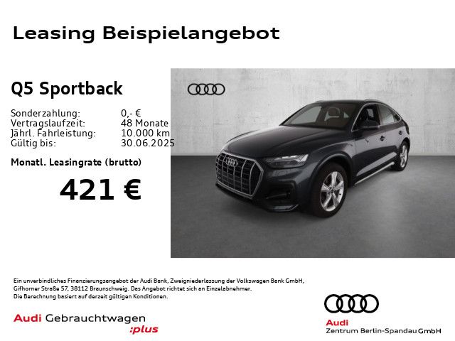 AUDI Q5 Sportback 35 TDI S tronic *MATRIX*R-CAM*ACC*