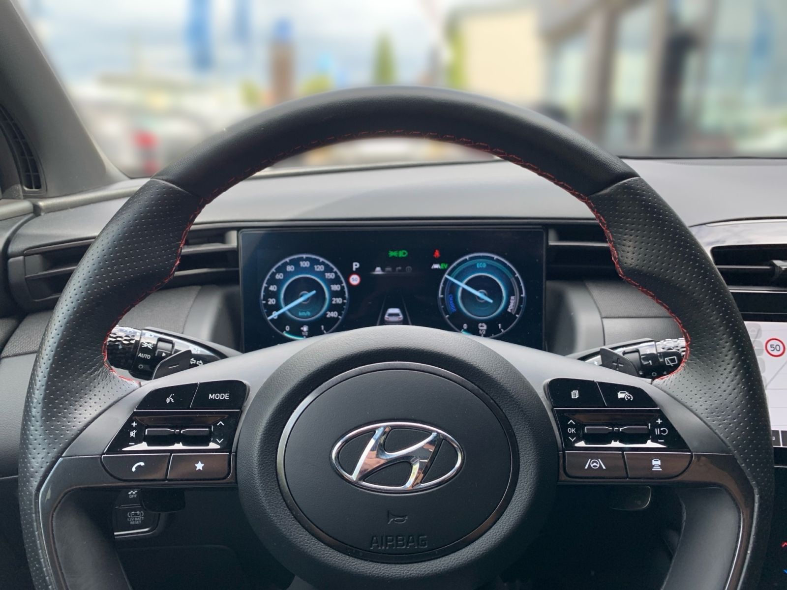 Fahrzeugabbildung Hyundai TUCSON 1.6 T-GDI N Line Hybrid ECS Sitz Assi