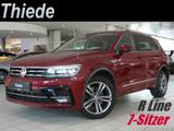 Volkswagen Tiguan Allspace 2.0D 4M R-LINE 7-SITZER NAVI/AHK - rote Volkswagen Tiguan Allspace