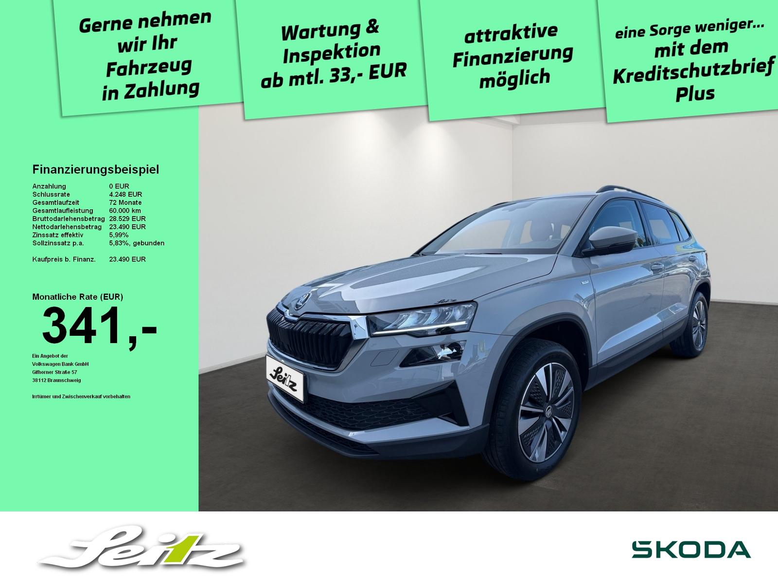 Skoda Karoq 2.0 TDI 4x4 Tour *LED*KAMERA*NAVI*