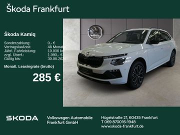 Skoda Leasingangebot: Skoda Kamiq Balance 1,5 TSI DSG AHK/ Navi/ Fahrassiste