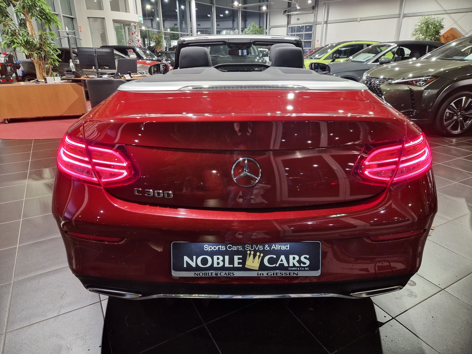 Fahrzeugabbildung Mercedes-Benz C 300 Cabrio AMG Line HUD LED NAV SHZ RFK 18"