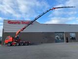 Volvo FMX 500 8X6 + PALFINGER PK 65002-SH F + JIB PJ 1 - Volvo Pritsche + Plane