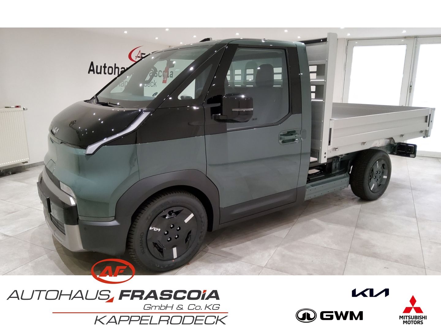 Kia PV5 Cargo CHASSIS CAB PLUS 51.5 kWh AW Pritsche